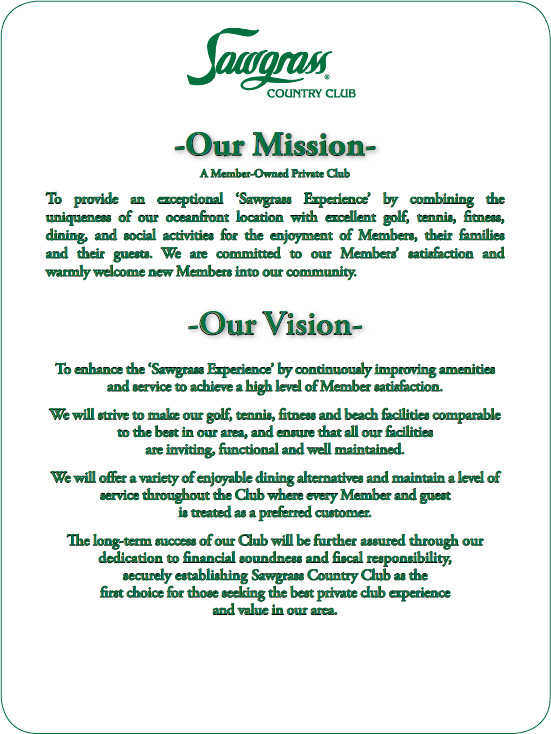 Restaurant Vision Statement Examples