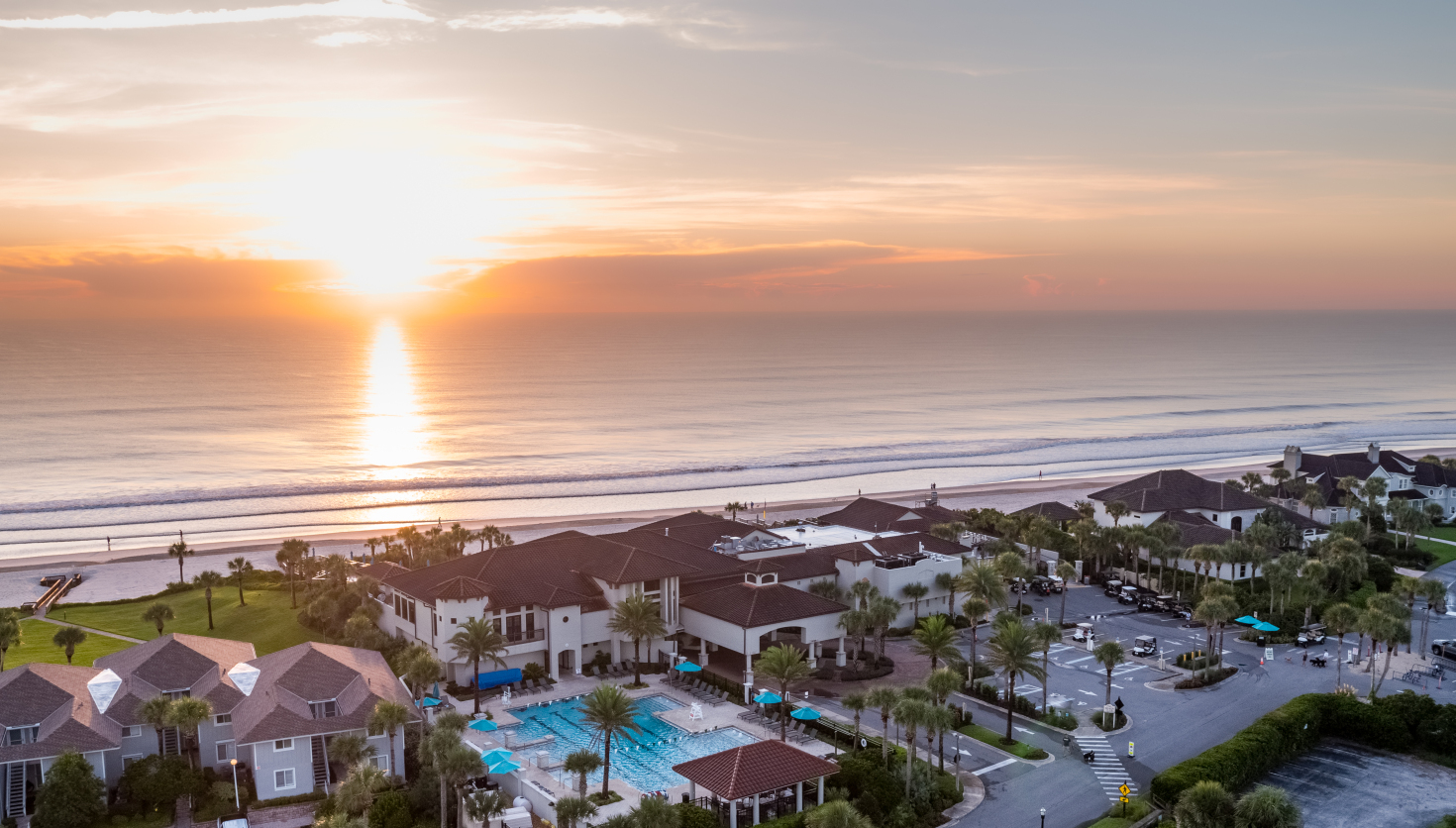 beach club and pool